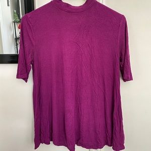 Half sleeve flowy blouse